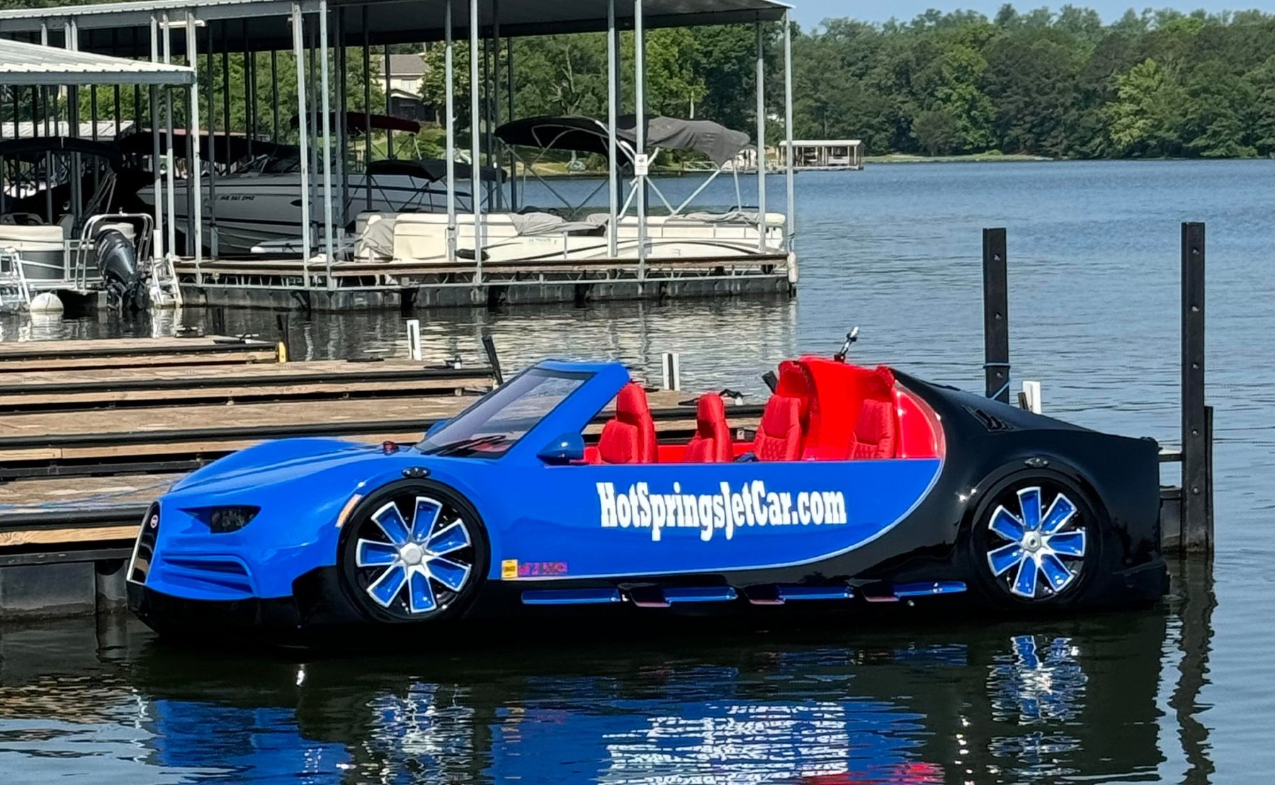 Hot Springs lakes